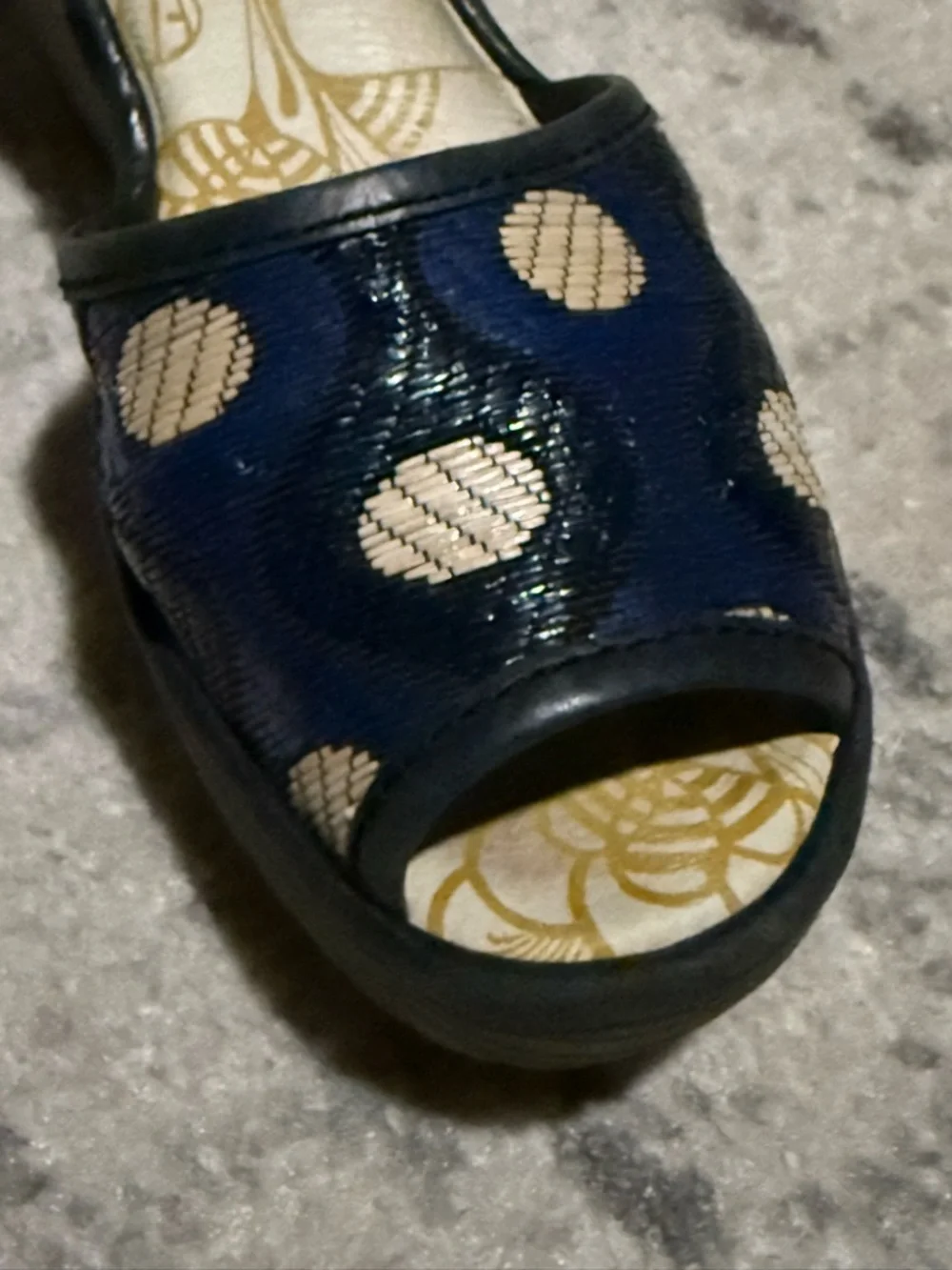 Fly London Yeiji Wedge Peeptoe Size EU39 - Picture 4 of 8